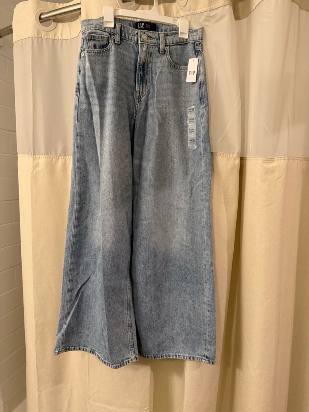 GAP Light Blue Wide Leg Denim Jeans